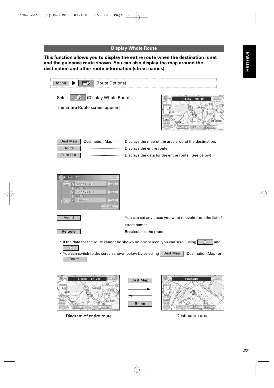 Kenwood KNA-DV2200 User Manual | Page 29 / 52