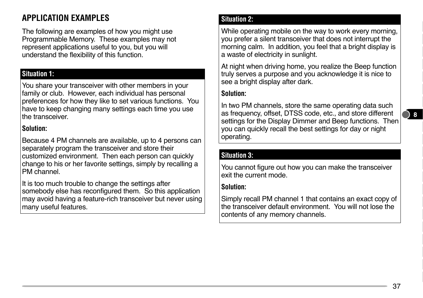 Application examples | Kenwood TM-V7E User Manual | Page 43 / 100