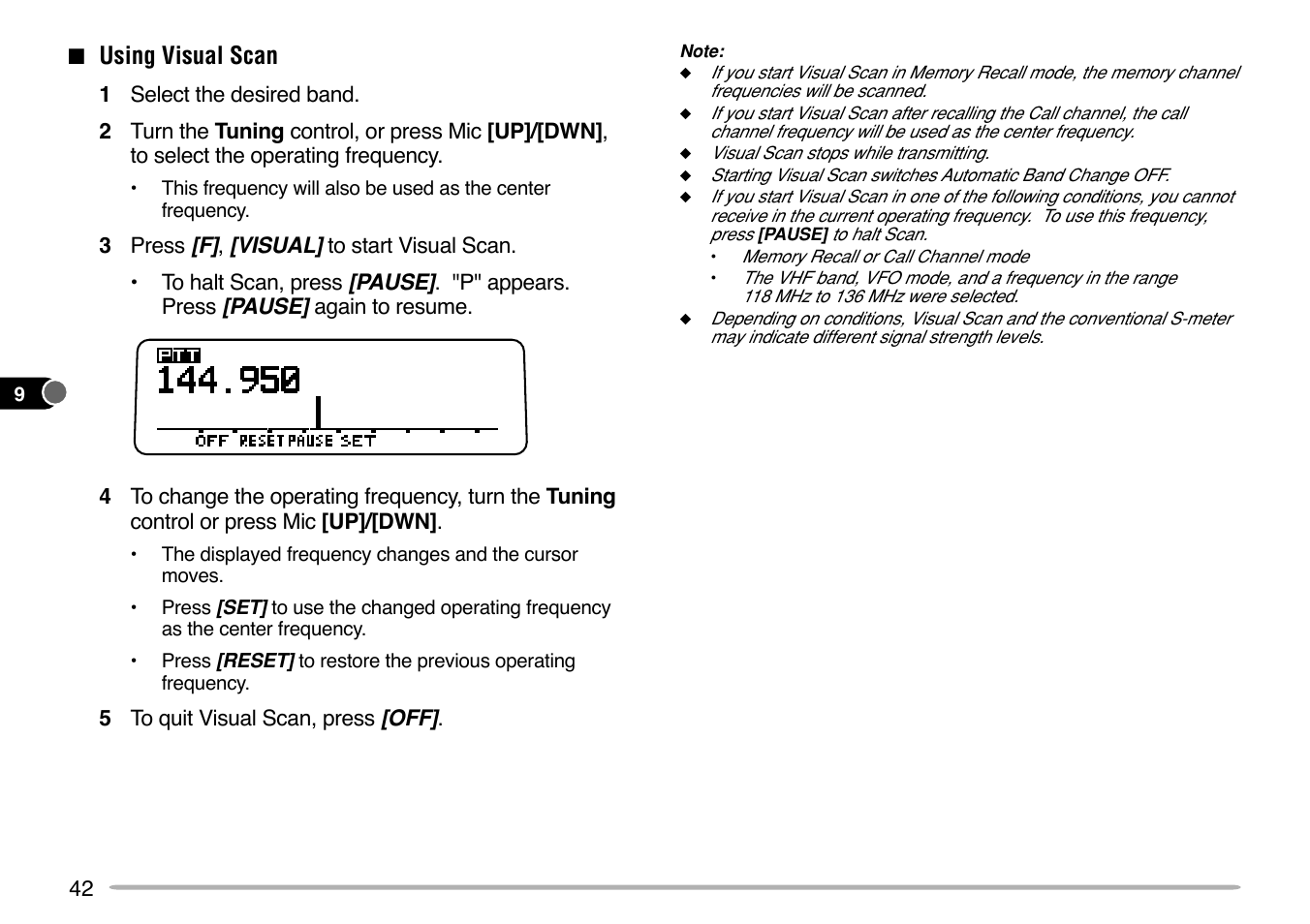 Kenwood TM-V7E User Manual | Page 48 / 100