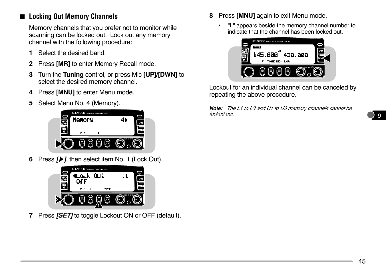 Kenwood TM-V7E User Manual | Page 51 / 100