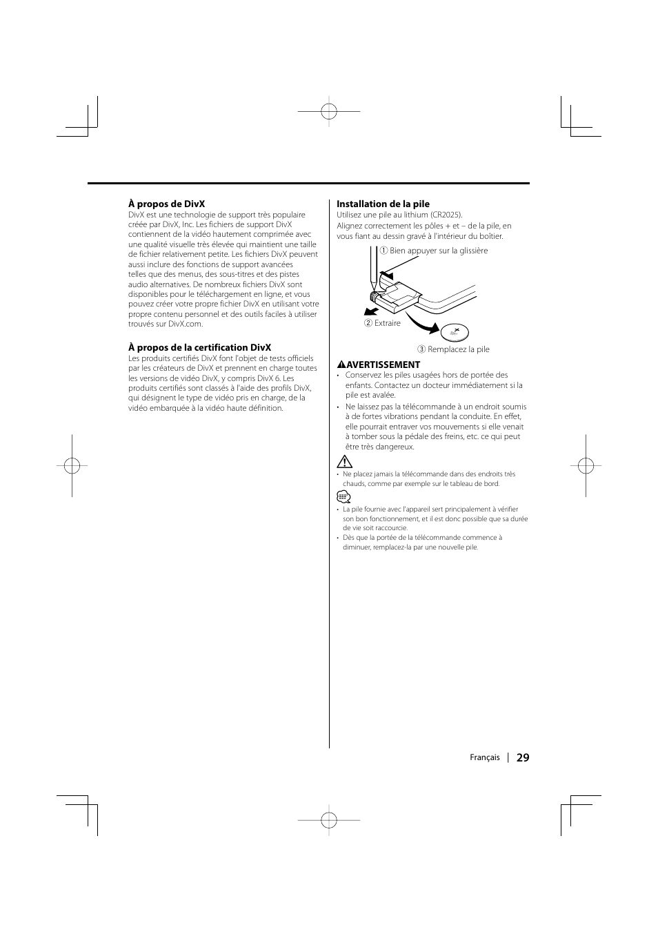 Kenwood KDV-S211P User Manual | Page 29 / 68