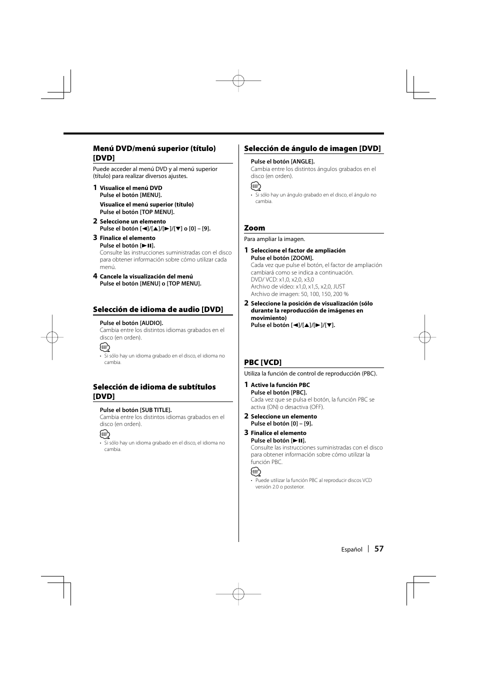 Kenwood KDV-S211P User Manual | Page 57 / 68