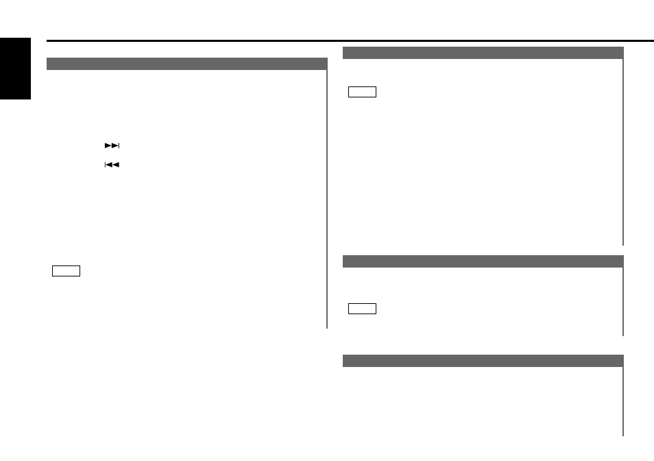 Switching preout, Tel mute function, Navigation mute function | Touch sensor tone, Other features, English | Kenwood KRC-859C User Manual | Page 30 / 46