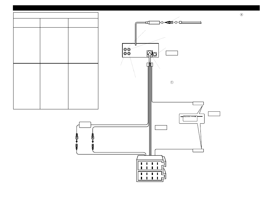 Connecting cables to terminals | Kenwood KRC-859C User Manual | Page 39 / 46