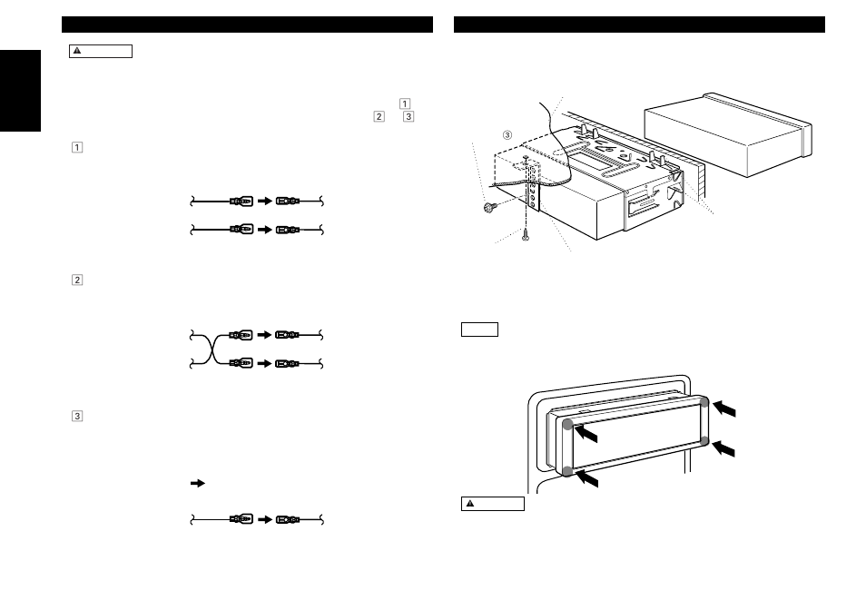 Installtion, English | Kenwood KRC-859C User Manual | Page 40 / 46