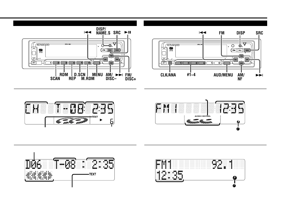 Disc control features, Other features | Kenwood KRC-859C User Manual | Page 7 / 46