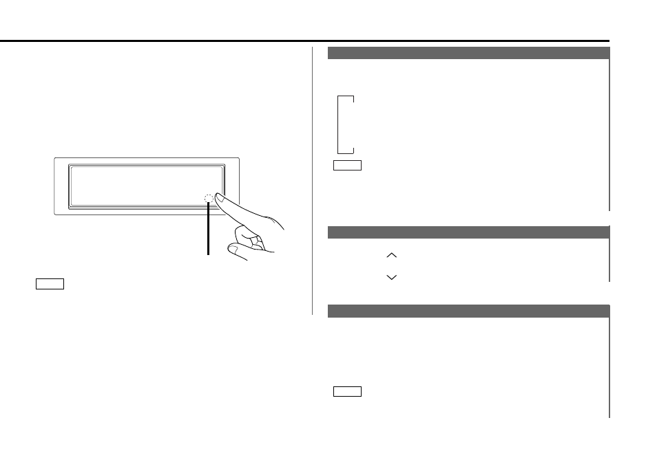 Switching modes, Volume, Attenuator | Kenwood KRC-859C User Manual | Page 9 / 46