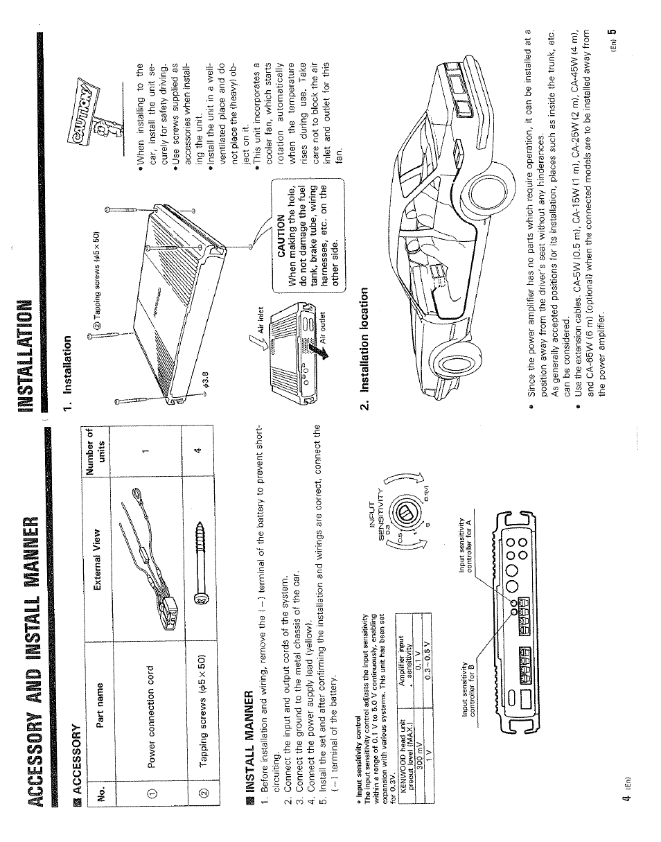 Kenwood KAC 941 User Manual | Page 3 / 6