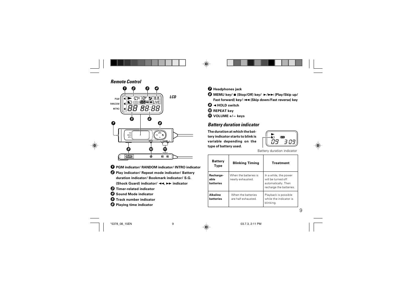 Kenwood DPC-X937 User Manual | Page 9 / 44