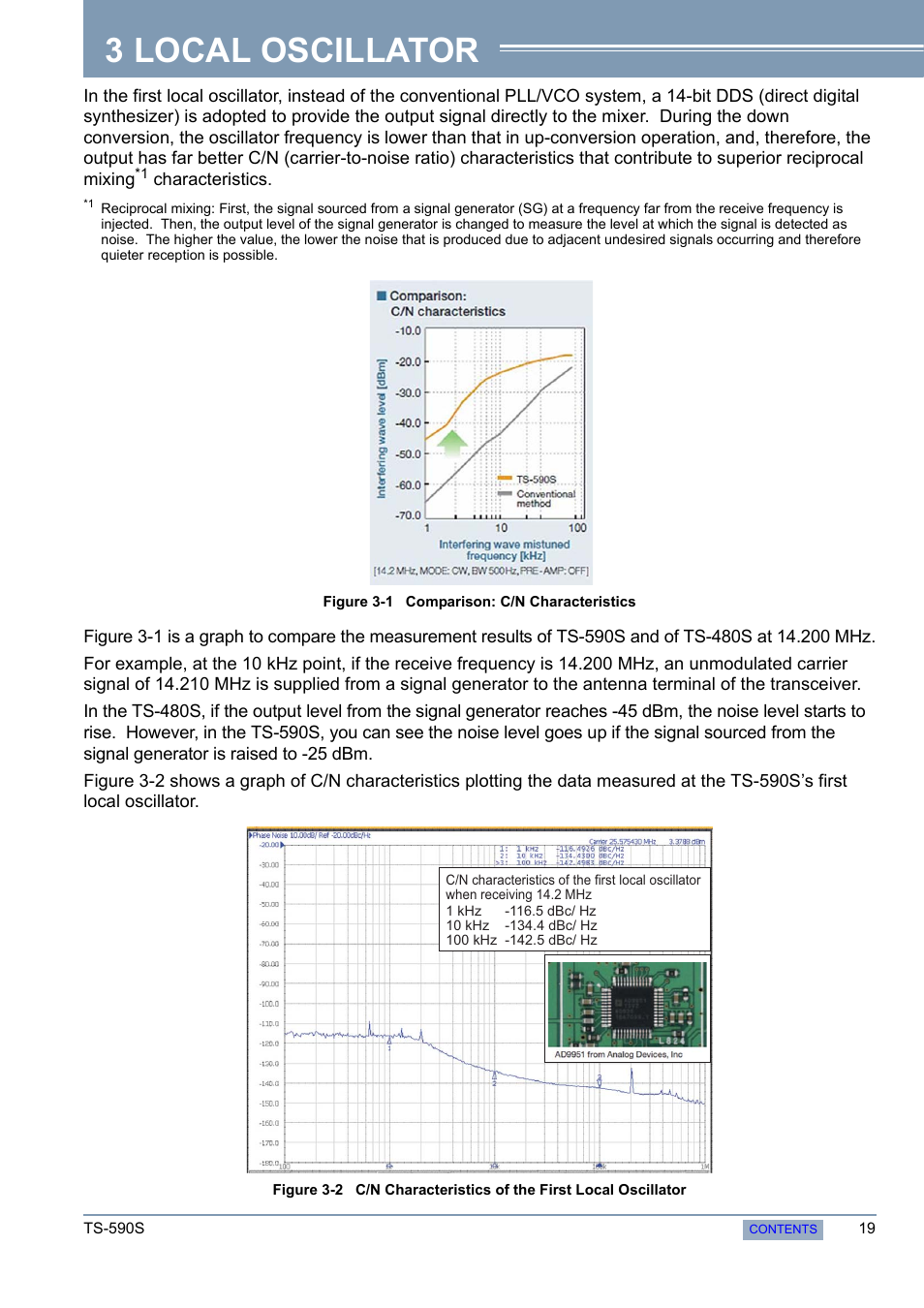 Local oscillator, 3 local oscillator | Kenwood 50 MHZ ALL MODE TRANSCEIVER TS-590S User Manual | Page 25 / 76