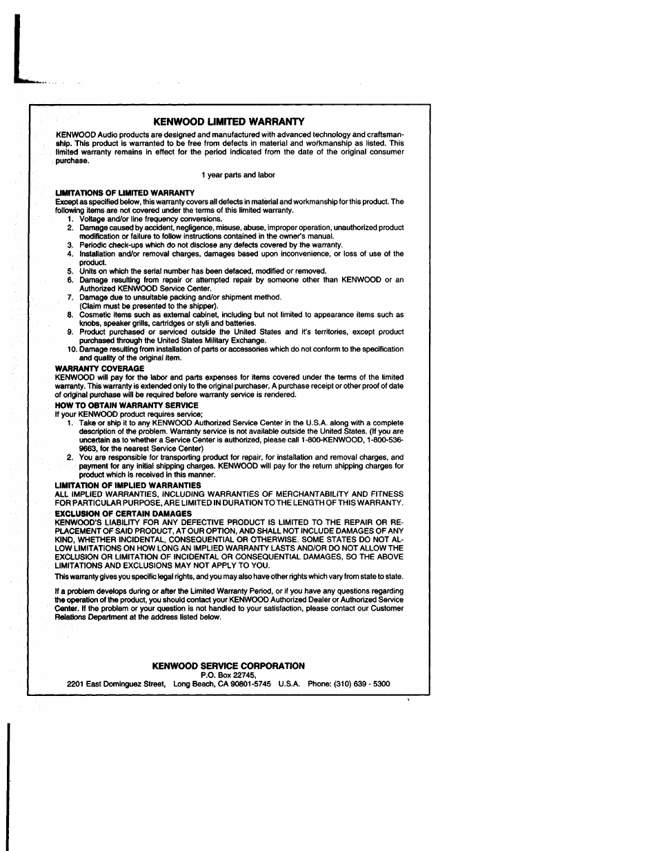 Kenwood DVR-6100 User Manual | Page 70 / 76