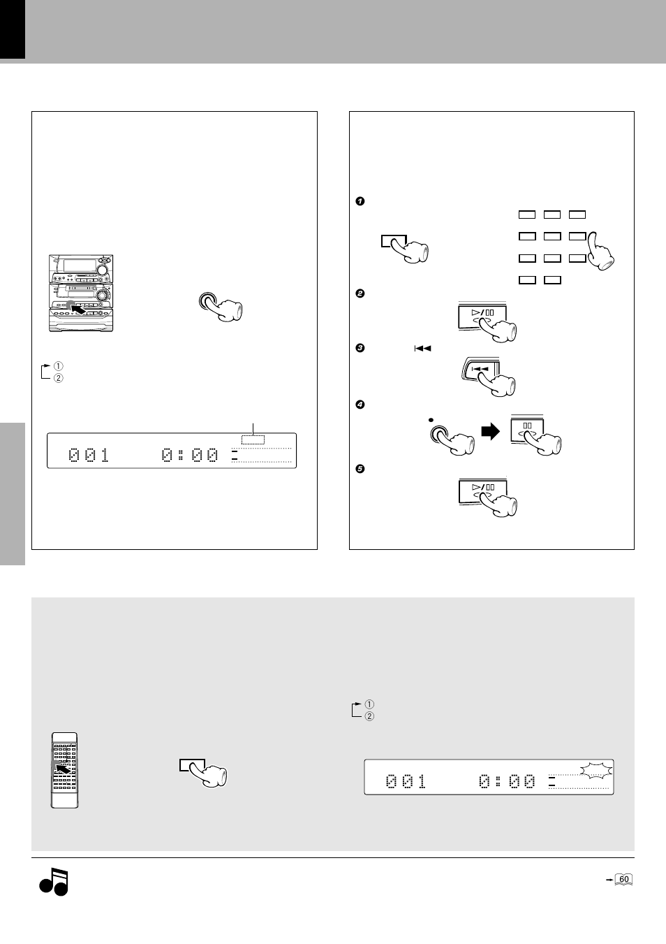 How to use the auto/manu. key, How to use the rec input key, Tips for recording from a cd | Kenwood XD-980MD User Manual | Page 28 / 80