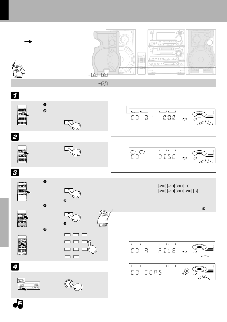 Tape only), C d ) 1, Time edit recording ) | Enter the disc and tape conditions, Light the “edit” indicator, Recording preparation is required | Kenwood XD-980MD User Manual | Page 50 / 80