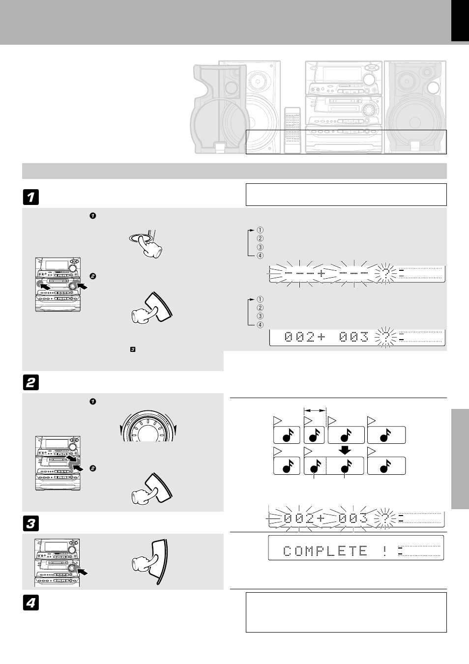 Combining two tracks, Track combine) | Kenwood XD-980MD User Manual | Page 59 / 80