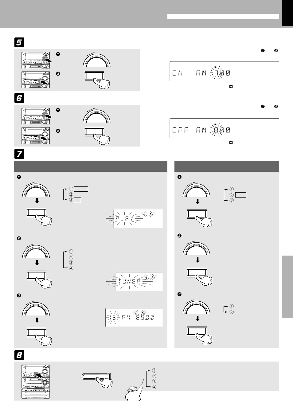 P l a y, 1 5 f m 8 9 ) ) | Kenwood XD-980MD User Manual | Page 71 / 80