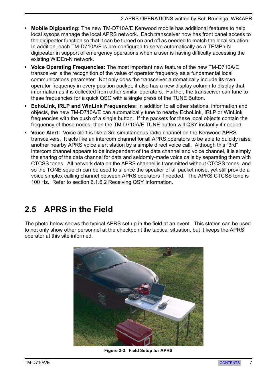 5 aprs in the field | Kenwood TM-455E User Manual | Page 17 / 100