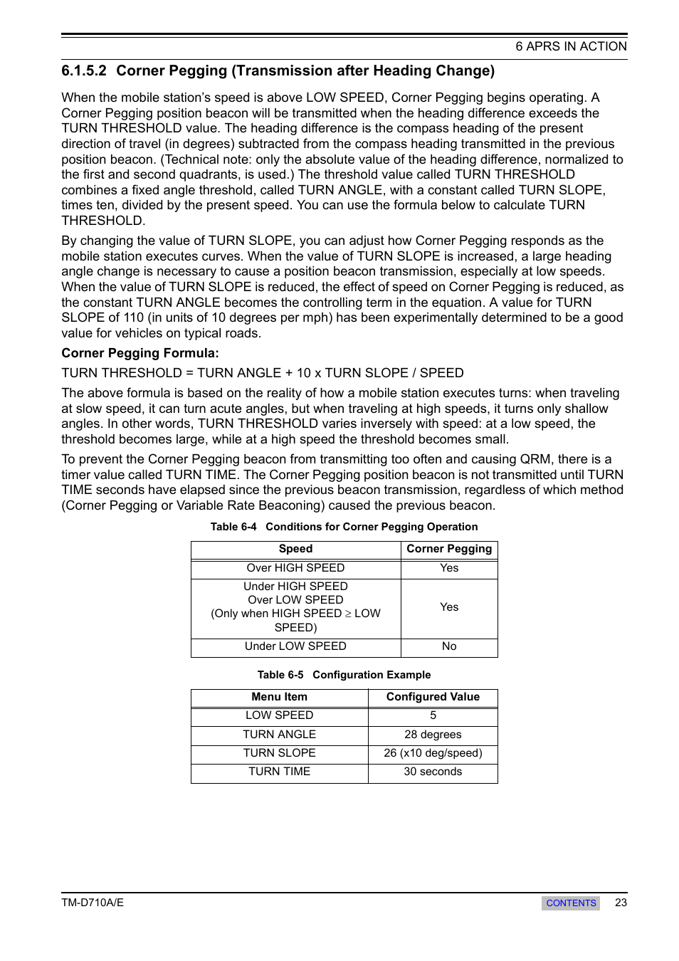 2 corner pegging (transmission, After heading change) | Kenwood TM-455E User Manual | Page 33 / 100