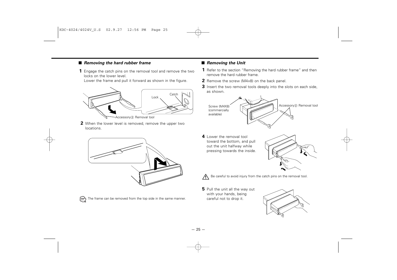 Kenwood KDC-4024V  EN User Manual | Page 25 / 32