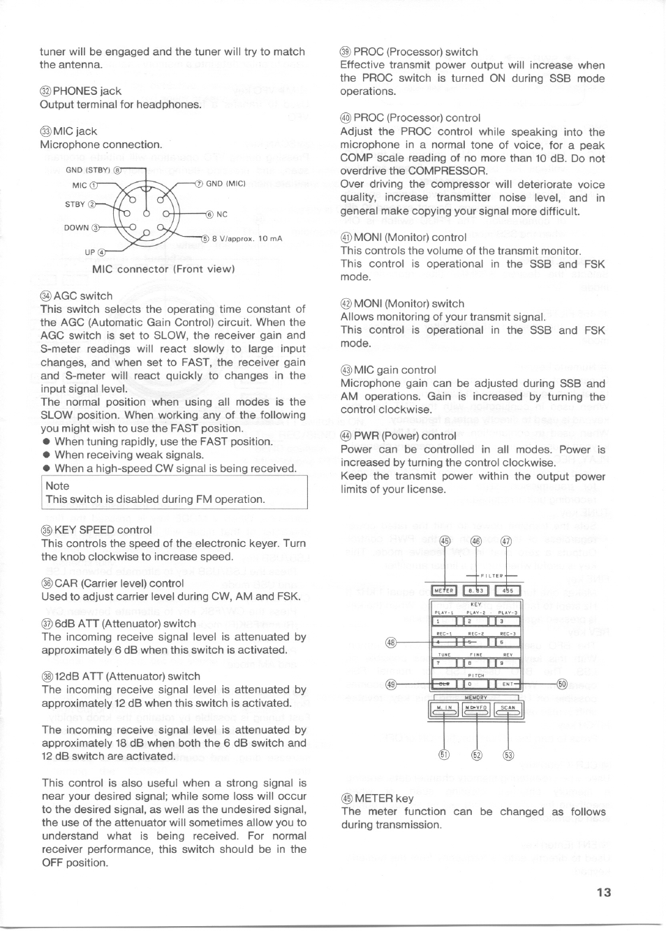 Kenwood TS-850S User Manual | Page 13 / 85