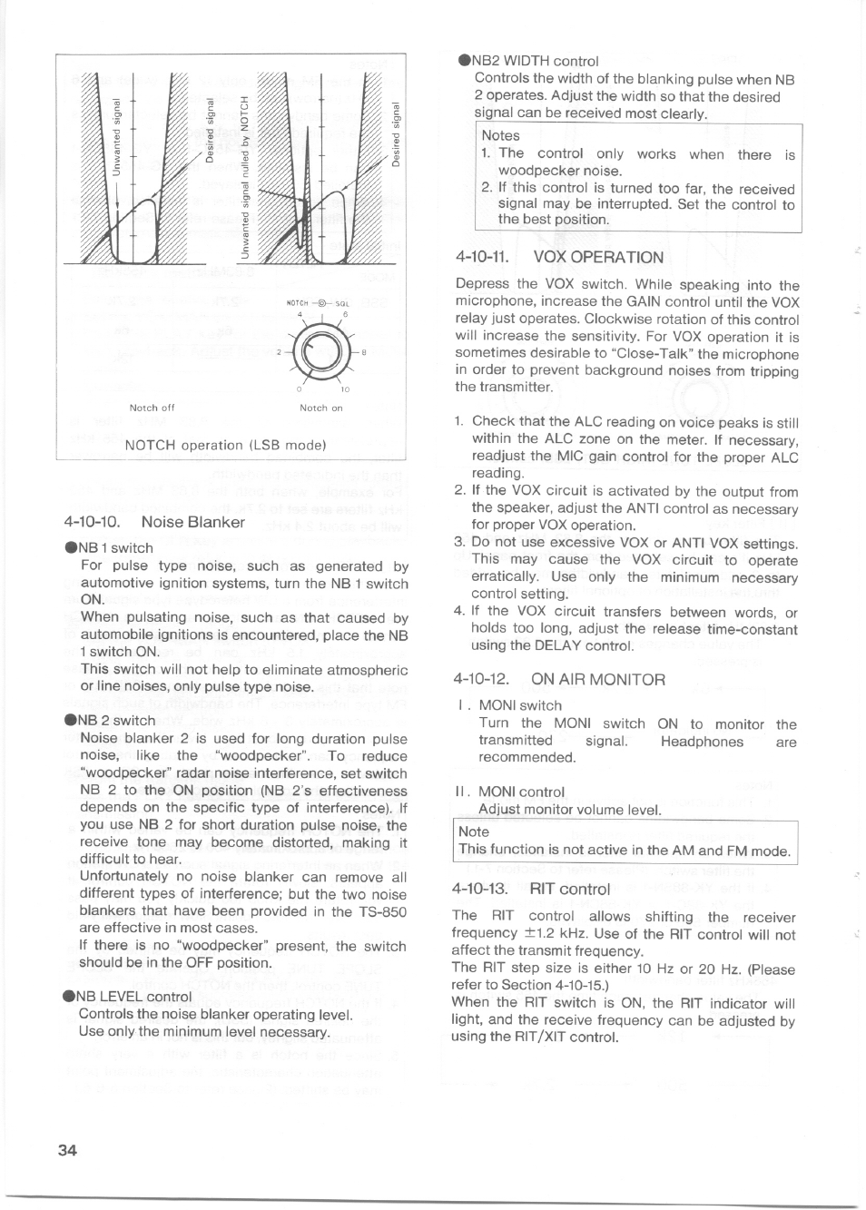 Kenwood TS-850S User Manual | Page 40 / 85