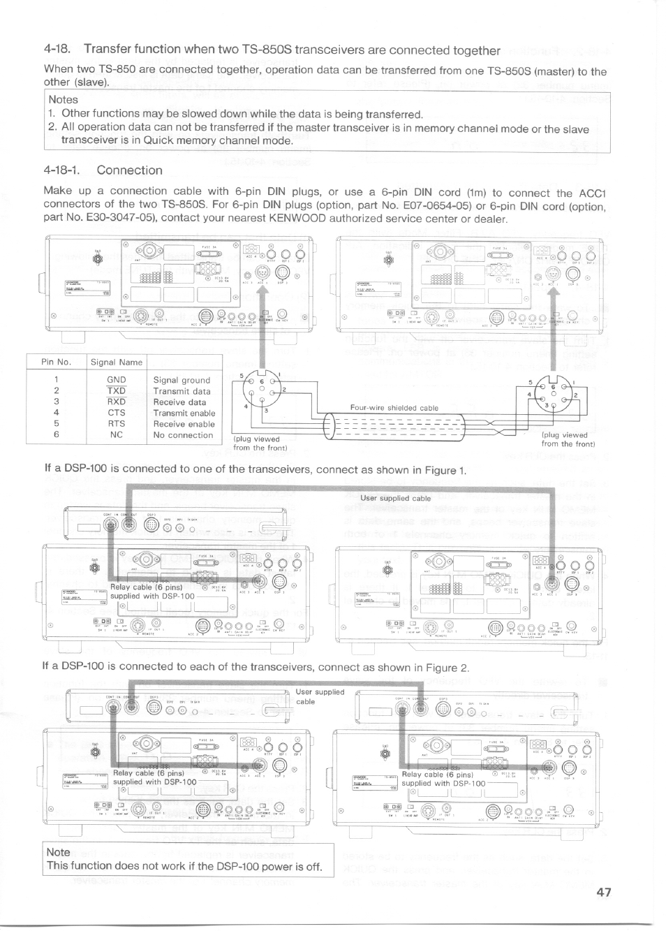 18-1. connection | Kenwood TS-850S User Manual | Page 53 / 85