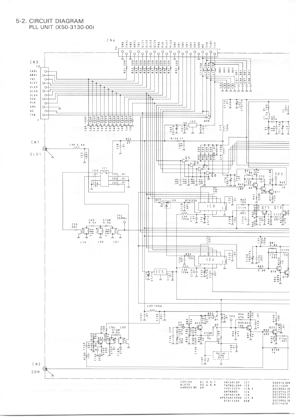 2. circuit diagram | Kenwood TS-850S User Manual | Page 60 / 85