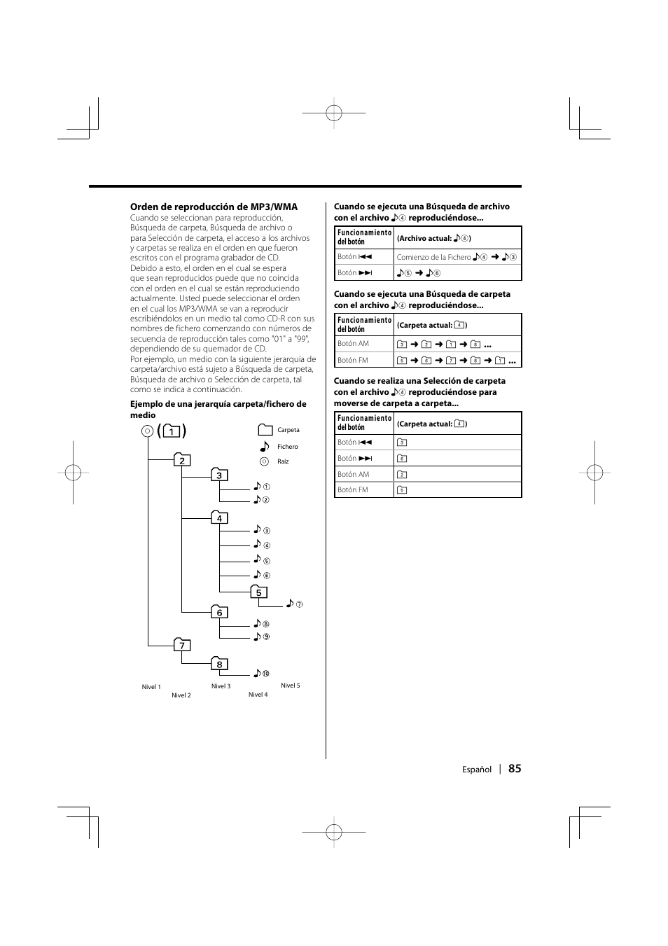 Kenwood KDC-MPV5025 User Manual | Page 85 / 116