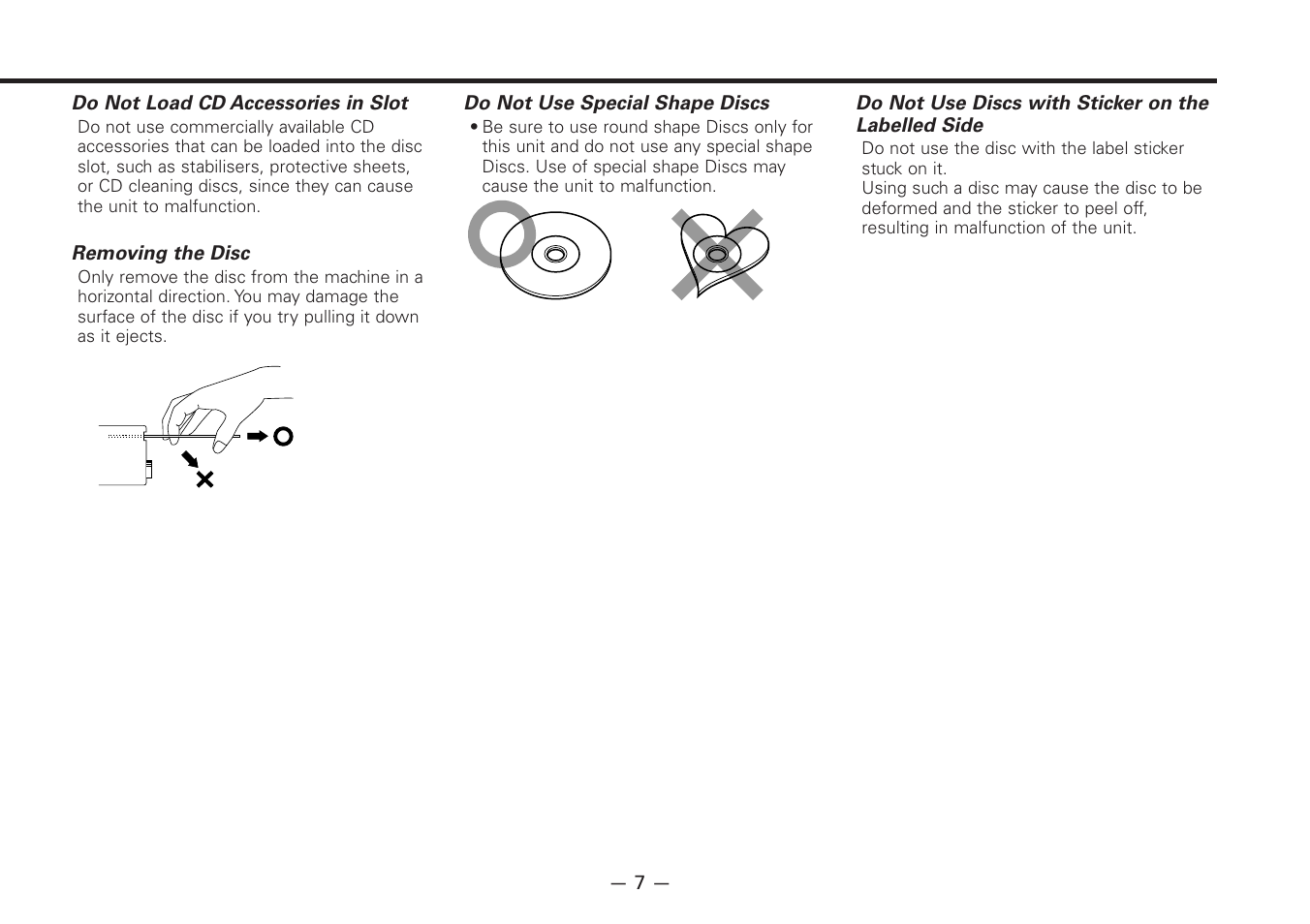 Kenwood Z920DVD User Manual | Page 7 / 76