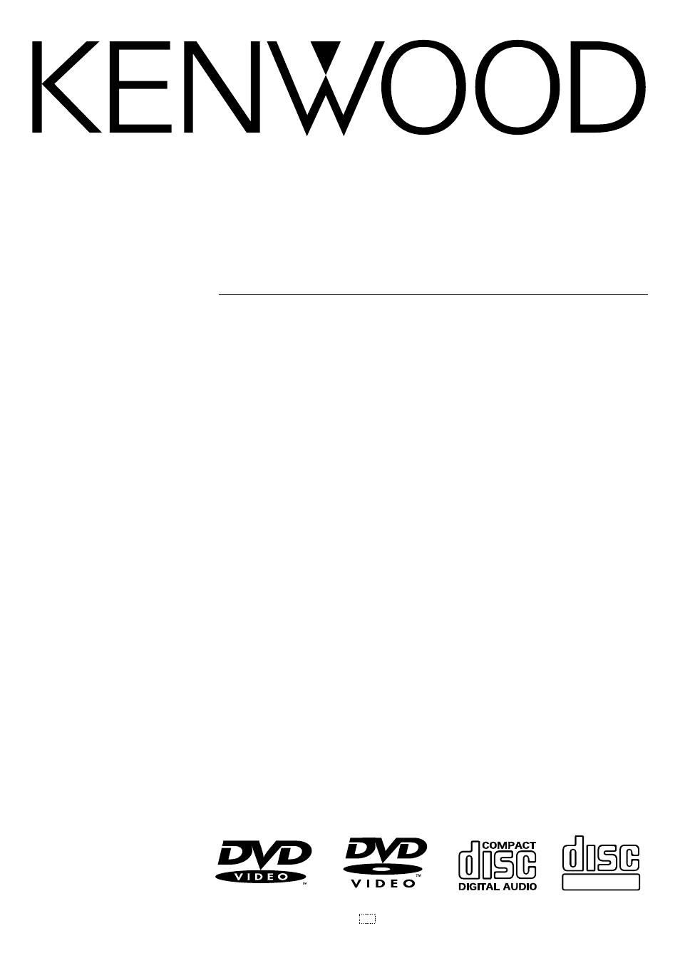 Kenwood DVF-3050 User Manual | 40 pages