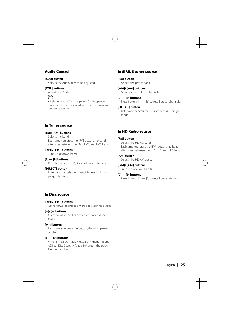 Kenwood KDC-MP3035 User Manual | Page 25 / 96