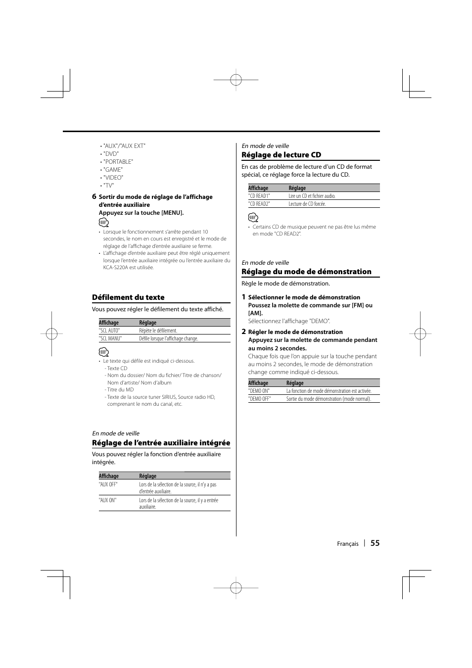Kenwood KDC-MP3035 User Manual | Page 55 / 96