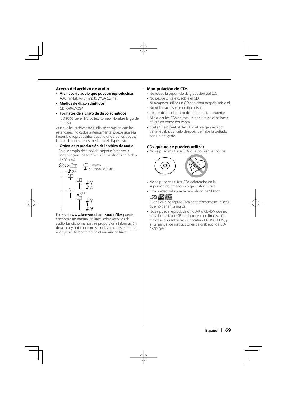 Kenwood KDC-MP3035 User Manual | Page 69 / 96