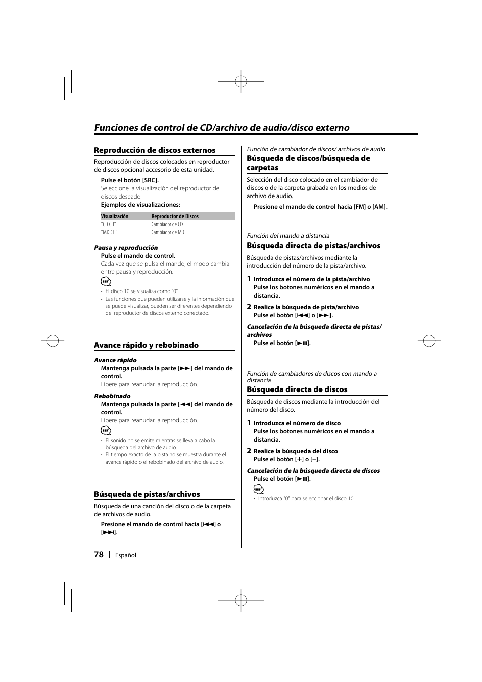 Kenwood KDC-MP3035 User Manual | Page 78 / 96