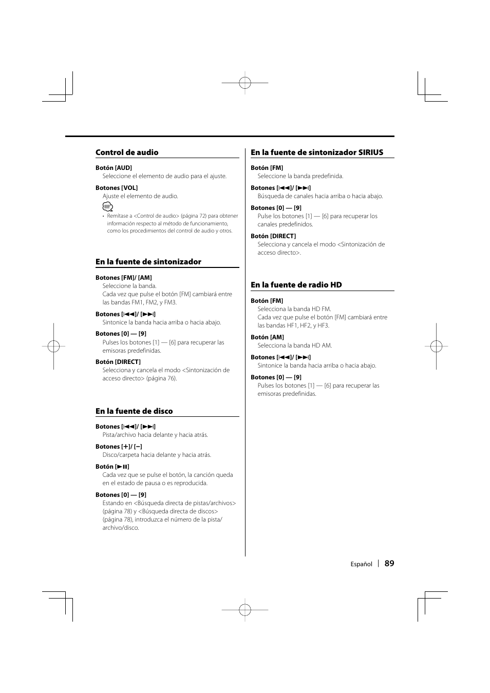 Kenwood KDC-MP3035 User Manual | Page 89 / 96