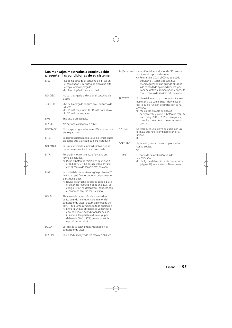 Kenwood KDC-MP3035 User Manual | Page 95 / 96