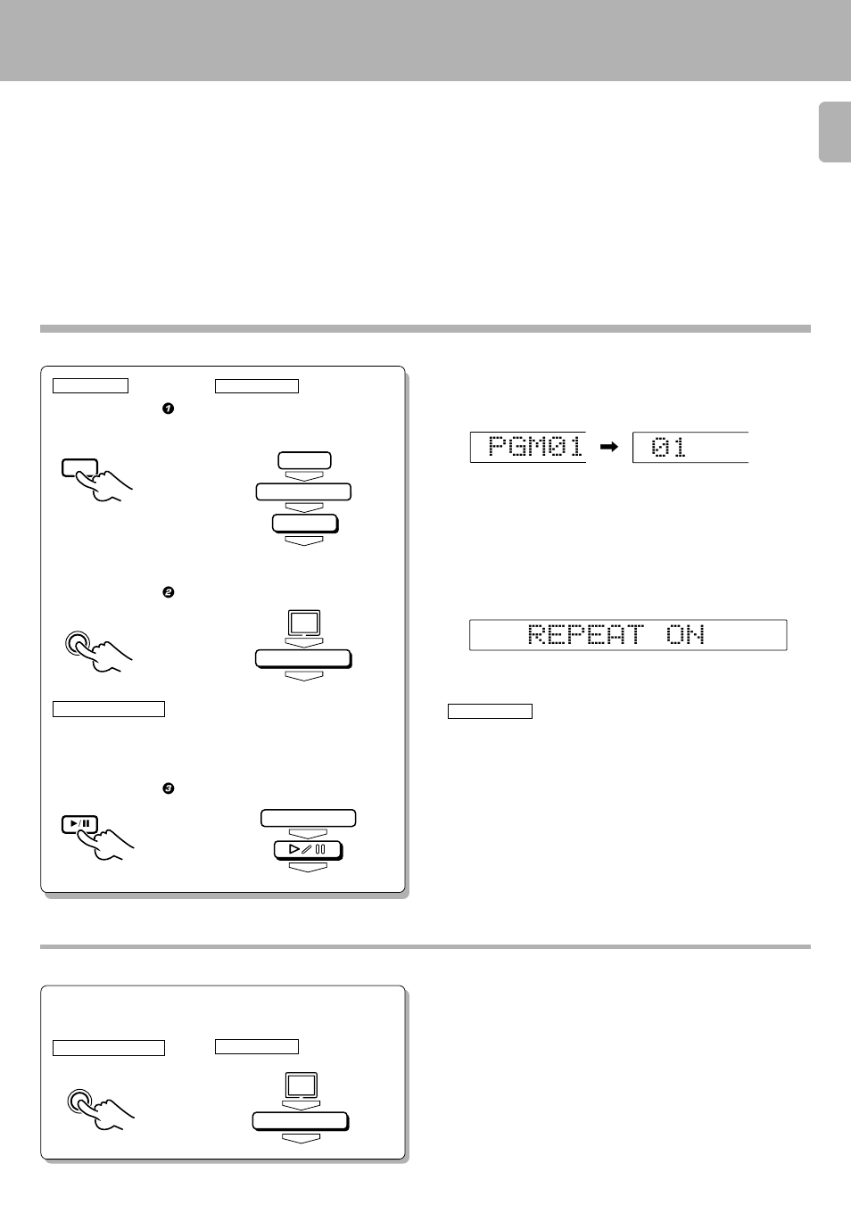 To repeat the entire disc, To cancel repeated playback | Kenwood D-S300 User Manual | Page 19 / 28