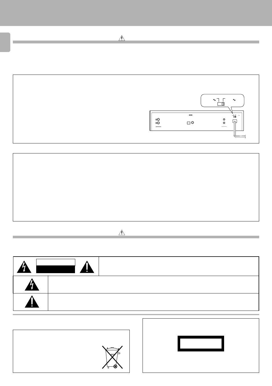 Introduction, Before applying power, Safety precautions | Warning, Requirement by nederland gazette, Ac voltage selection, For the united kingdom | Kenwood D-S300 User Manual | Page 2 / 28