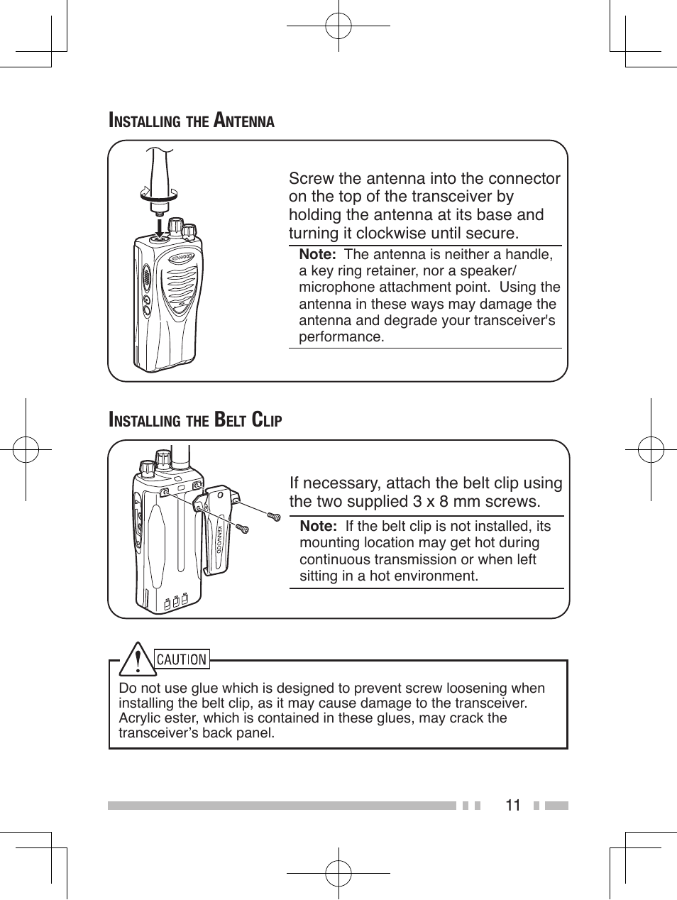 Kenwood TK-2200L User Manual | Page 19 / 47