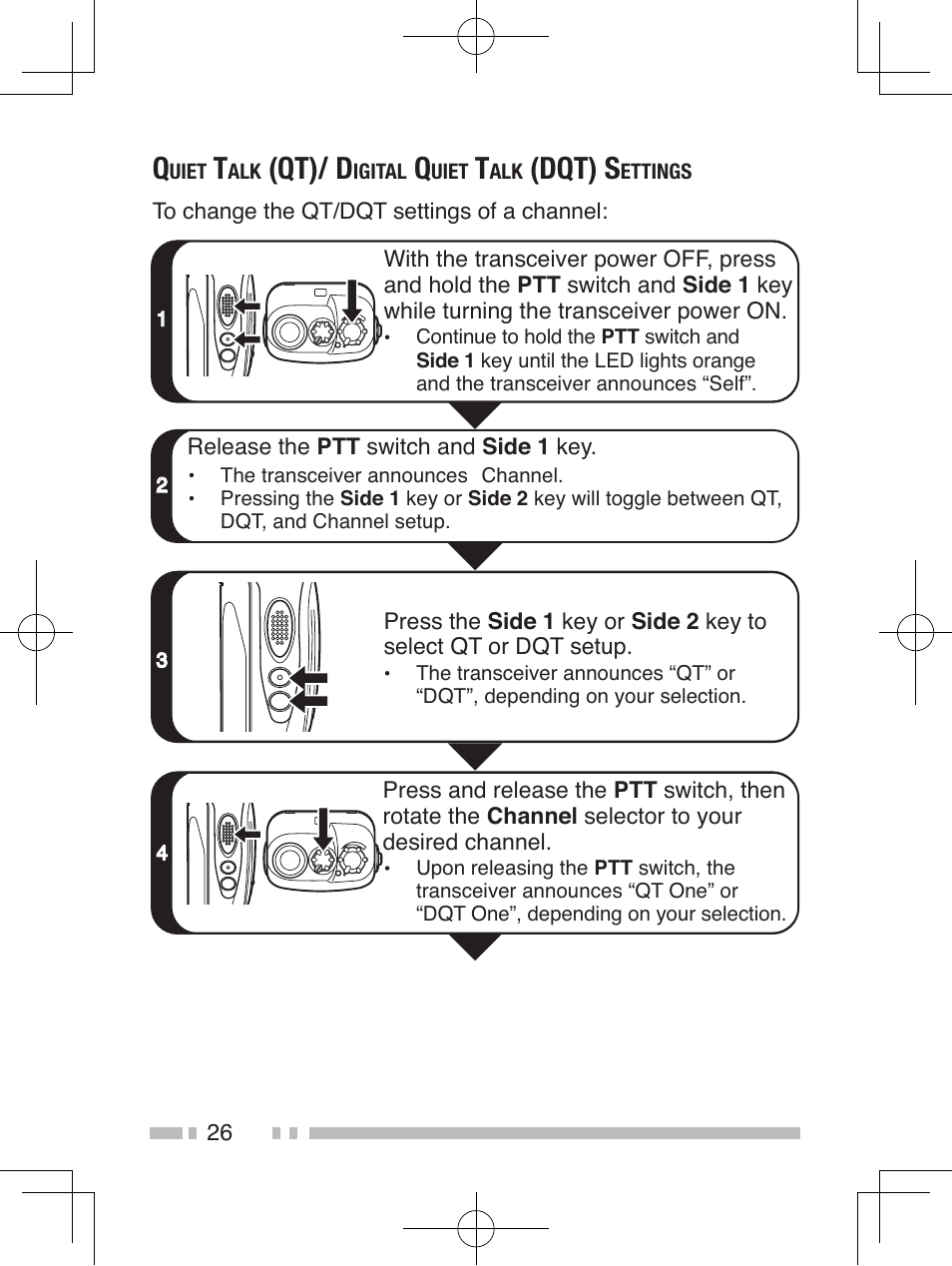 Qt)/ d, Dqt) s | Kenwood TK-2200L User Manual | Page 34 / 47