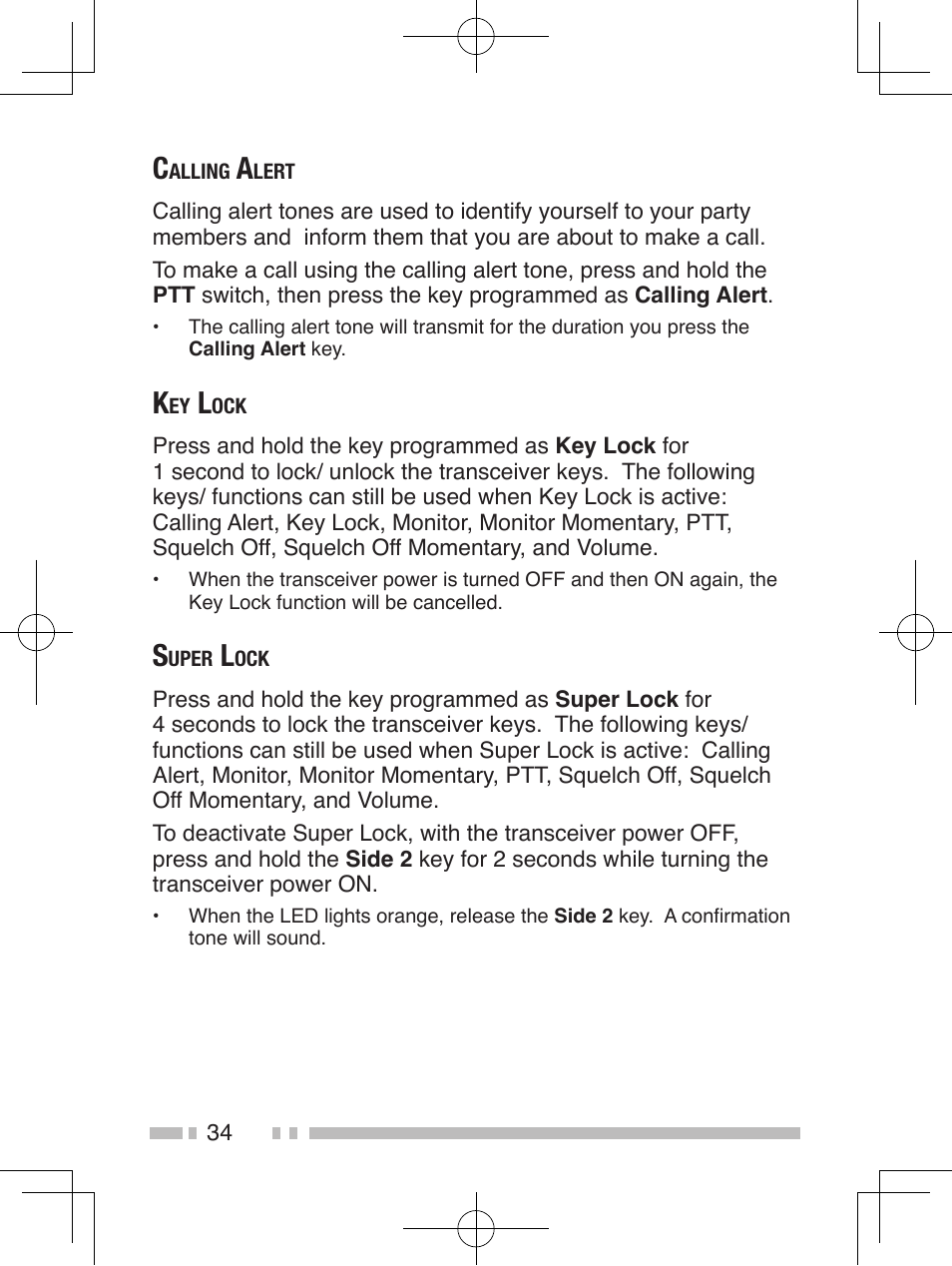 Kenwood TK-2200L User Manual | Page 42 / 47