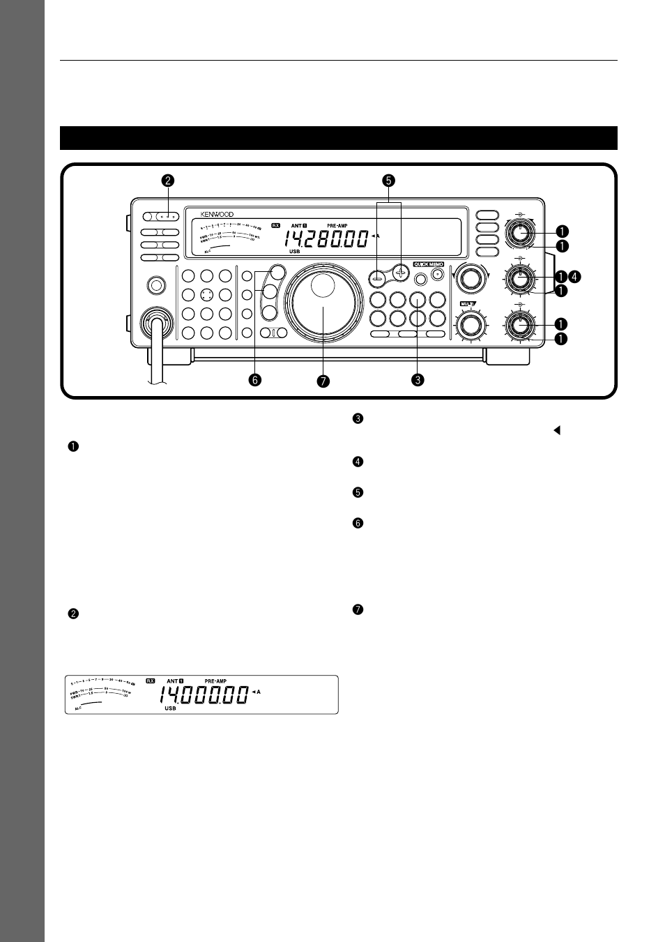 Your first qso, Receiving 2 your first qso | Kenwood TS-570D User Manual | Page 10 / 89