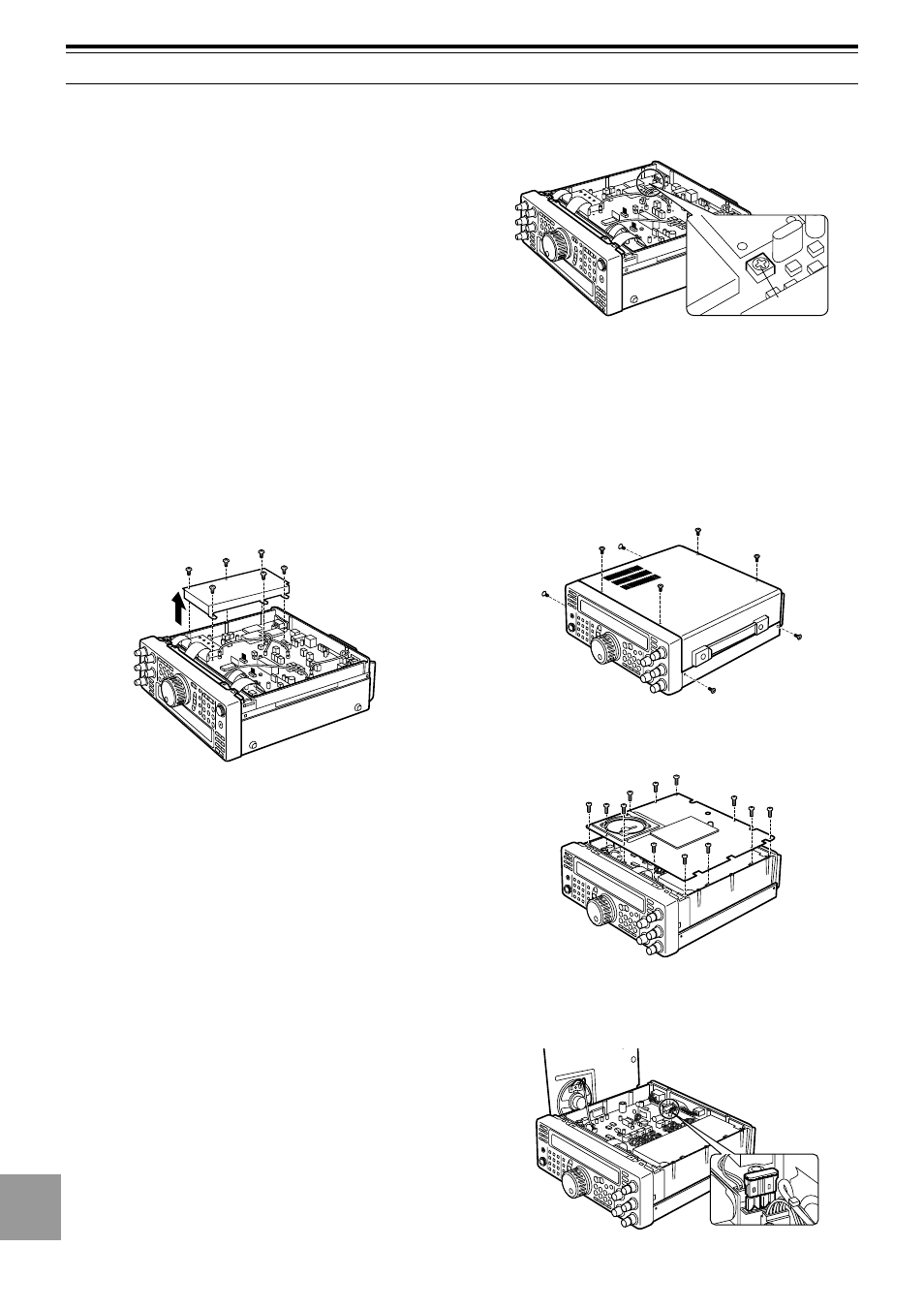 Internal adjustments | Kenwood TS-570D User Manual | Page 70 / 89