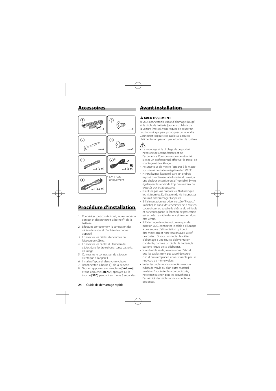 Kenwood KIV-BT900 User Manual | Page 24 / 48