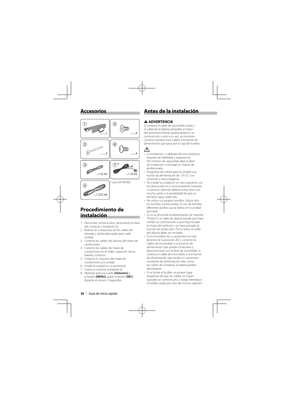 Kenwood KIV-BT900 User Manual | Page 38 / 48