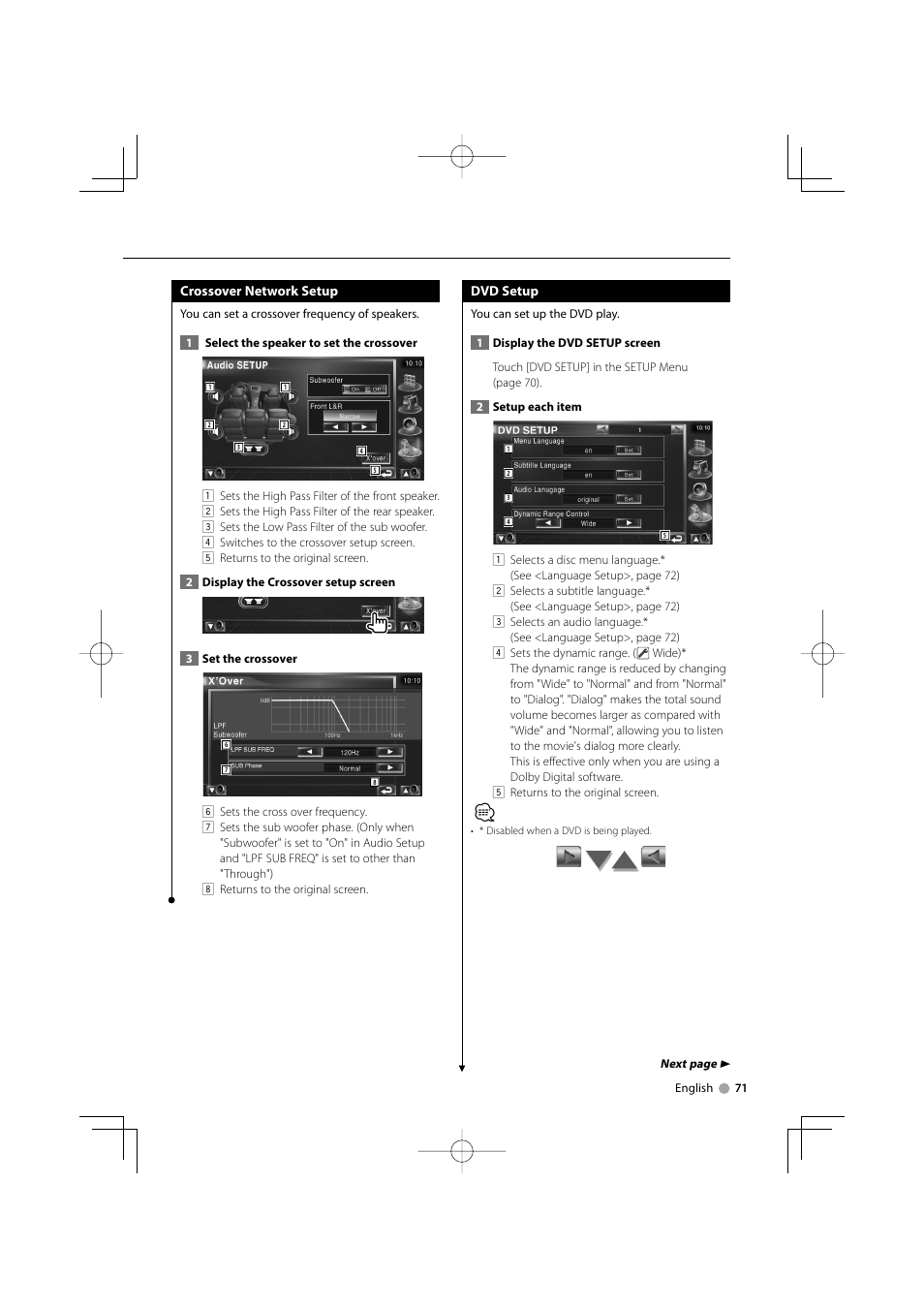 Kenwood KVT-819DVD User Manual | Page 71 / 104