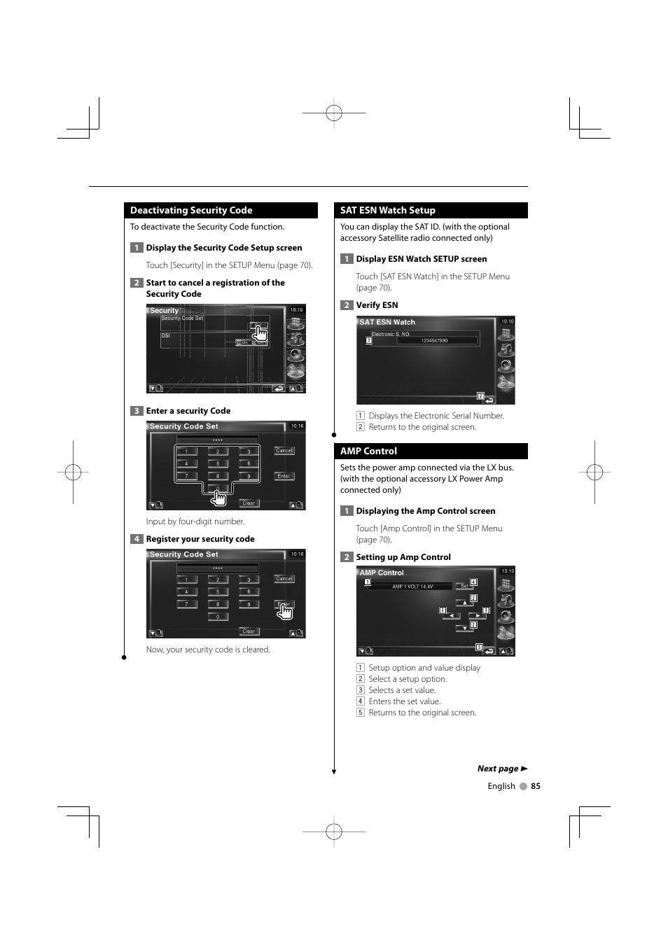 Kenwood KVT-819DVD User Manual | Page 85 / 104