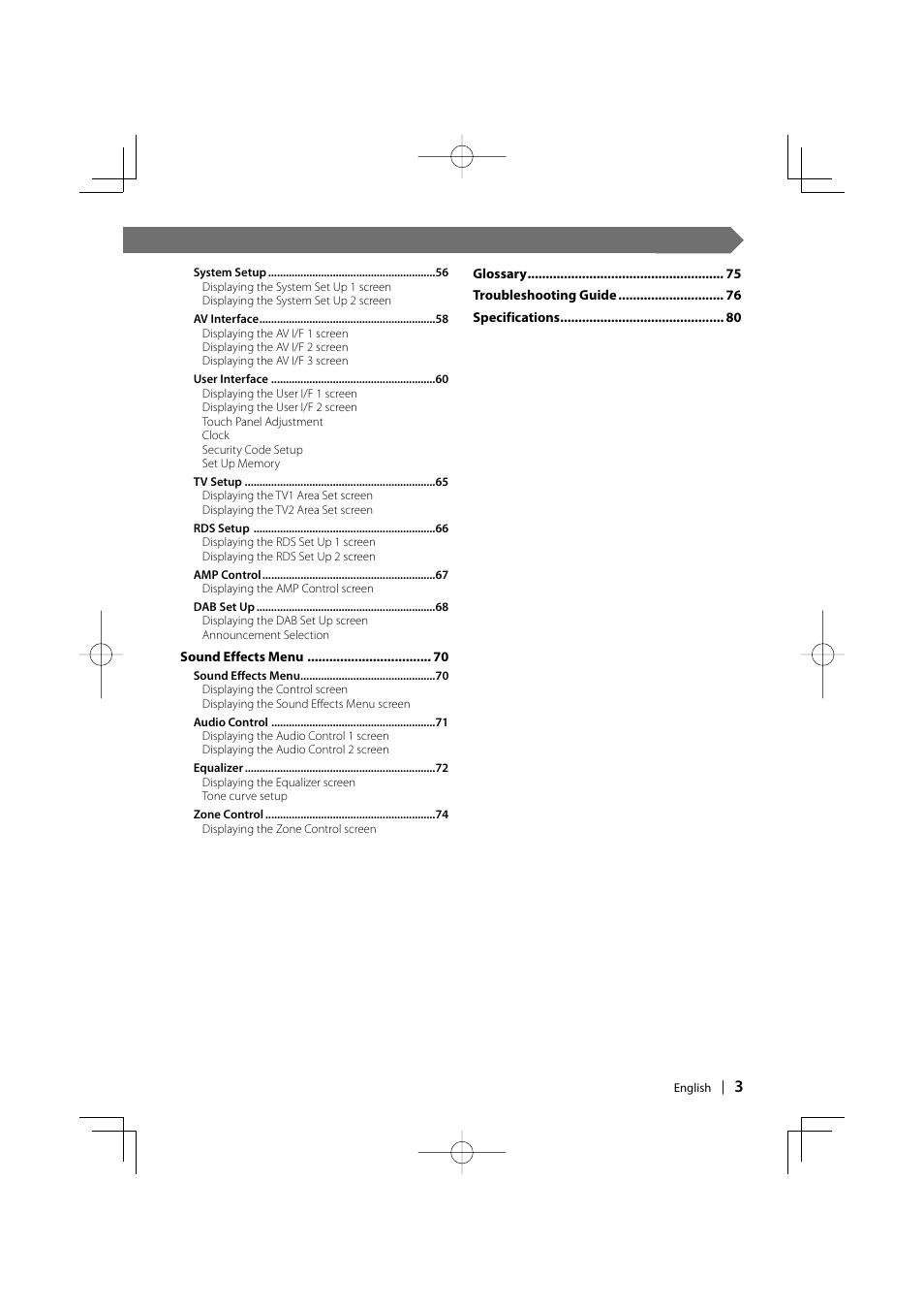 Kenwood DDX6027 User Manual | Page 3 / 84