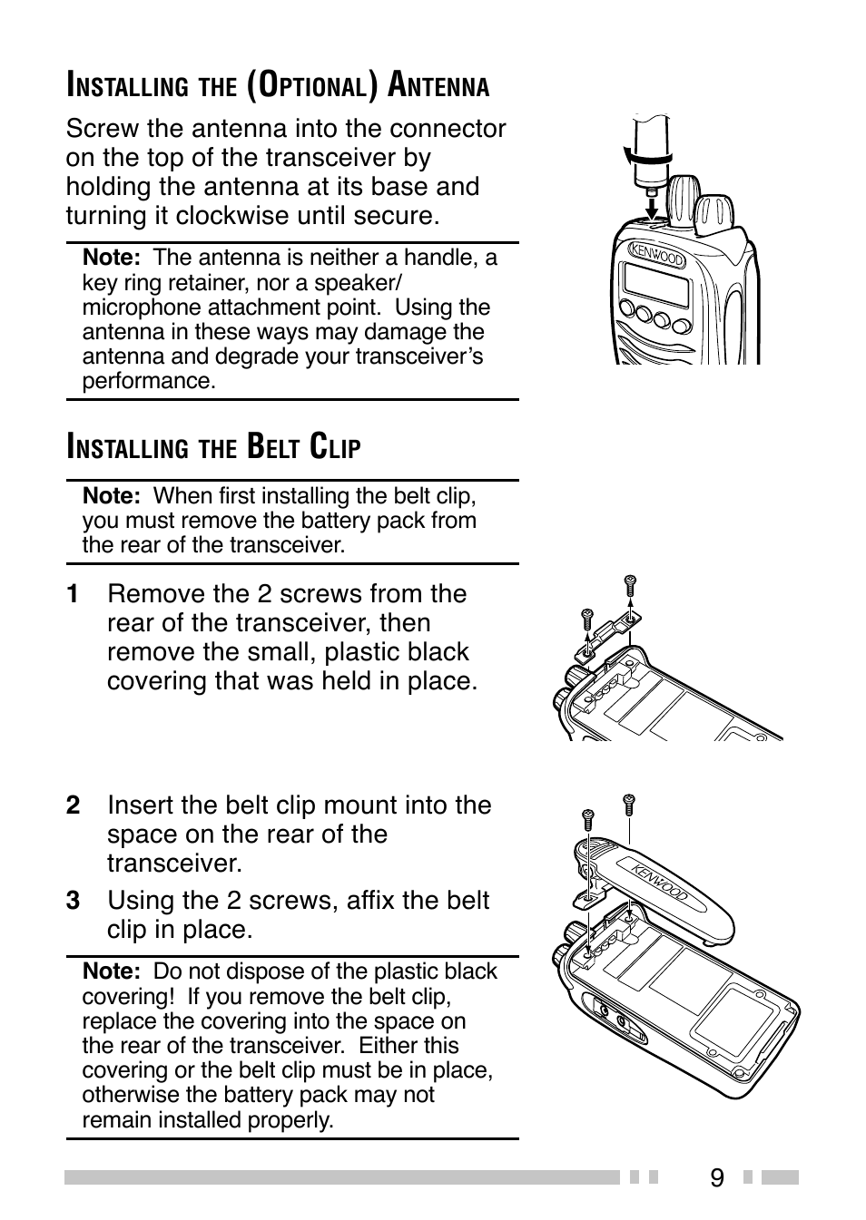 Kenwood TK-3173 User Manual | Page 18 / 51