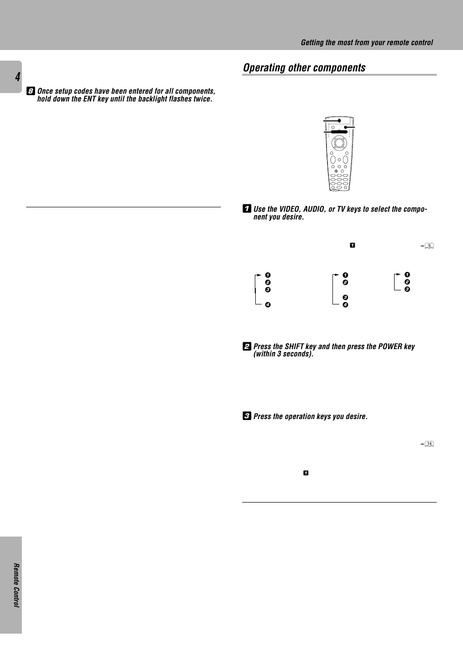 Operating other components | Kenwood RC-R0507 User Manual | Page 4 / 16
