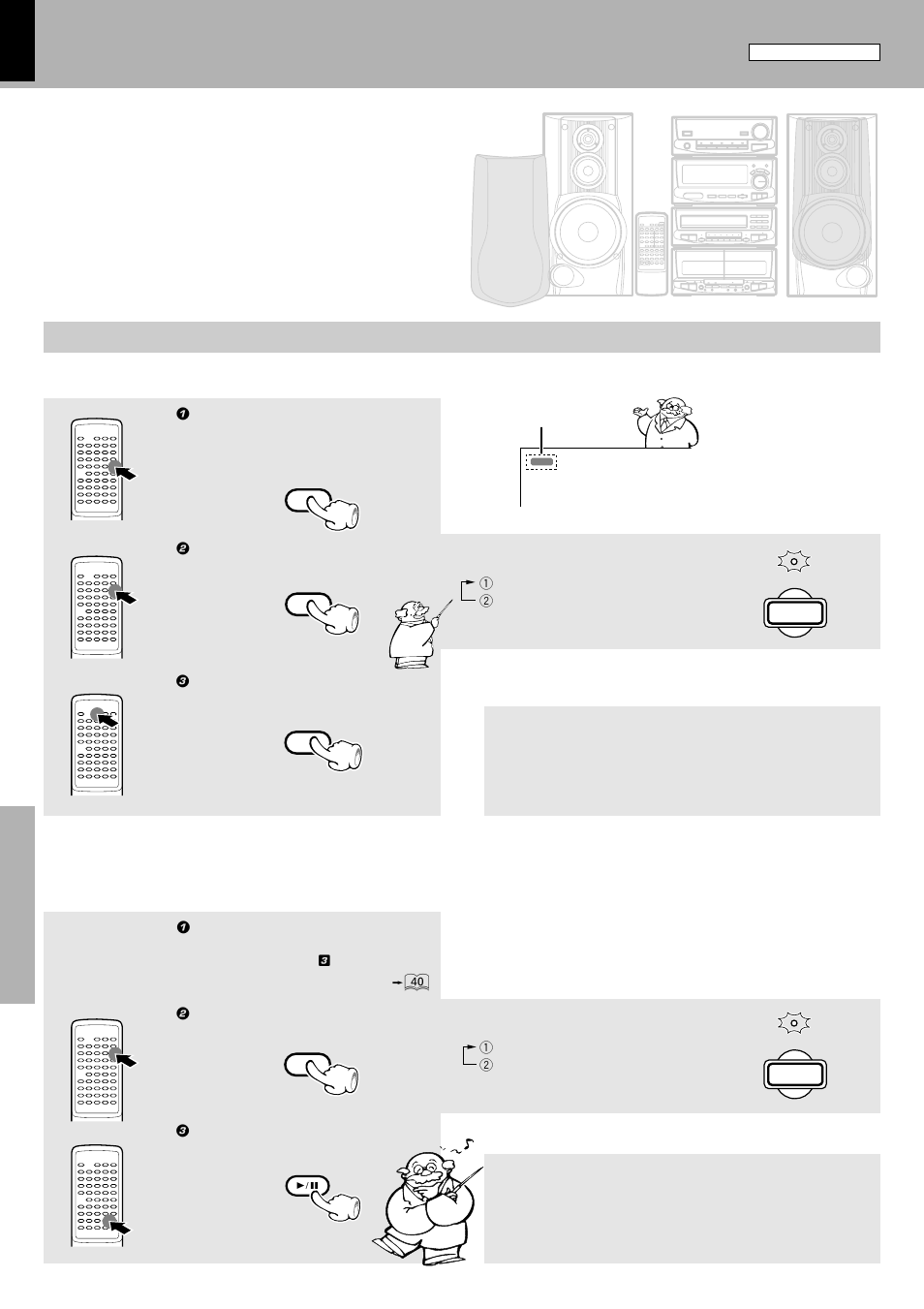 Repeated playback, Select the “cd” input | Kenwood XD-6550 User Manual | Page 42 / 76